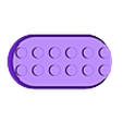 S_LEGO_25x50_12STD_01.stl Brick compatible wargame bases - magnet slots