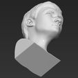 21.jpg Audrey Hepburn black and white bust for full color 3D printing