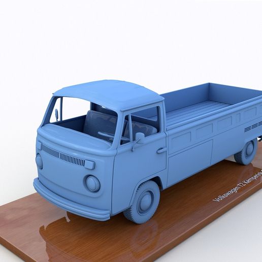 Matrix Miniature VW T2 Kemperink Special Pick Up LWB - Résine 1/43 - Prévente