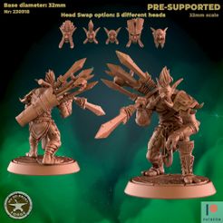 230918-Troll_Headhunter_attack1.jpg Файл 3D Атака охотника на троллей・3D-печатная модель для загрузки