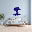 5.webp Mushroom Wall Art