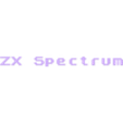 zx-letters.stl ZX Spectrum Logo Letters