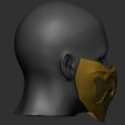 07.JPG Mortal Kombat X - Scorpion's mask For Cosplay