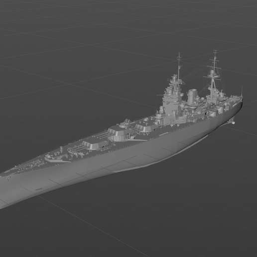 Wiking Schiff Modell 1:1250 - Militär Schiff Kreuzer #co