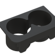 350Z-CUPHOLDER.png Insert pour porte-gobelet Nissan 350Z Z33