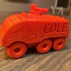 Fire Truck - print in place
