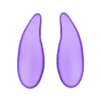 Ears.stl PORTE-PHOTOS À PIQUER IMPRESSION EN PLUSIEURS PARTIES