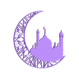 Ramadan_moon.stl Lua do Ramadão