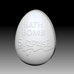 BathBombSurprise.jpg STL-Datei BAD BOMBE ÜBERRASCHUNG FESTES SHAMPOO UND FORM FÜR SEIFE PUMPE・3D-druckbare Vorlage zum herunterladen