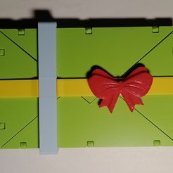 Print-in-place Prepaid gift card holder v2.0