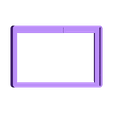 Pi_Case_5inch_screen-Top_v3-MicroSD_Slot.stl Чехол для Pi 3 с 5-дюймовым сенсорным экраном