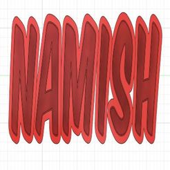 Namish1.jpg NAMISH NAME LED SIGN