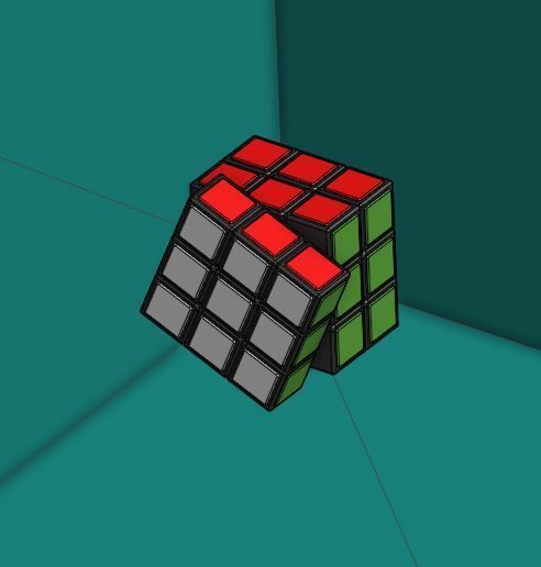 🧩 Working Rubik's Cube・Free STL File for 3D printing・Cults