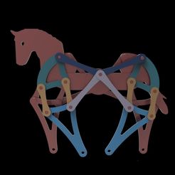kinetic-horse.jpg Archivo STL CABALLO MECÁNICO・Modelo de impresión 3D para descargar