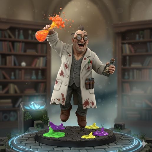 Rpg collection - Alchemy Renaissance -The Insane Chemist