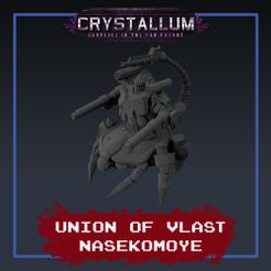 cults-nask.jpg STL file Vlast Type 151-2 Nasekomoye Mech・Template to download and 3D print, CrystalGameContent