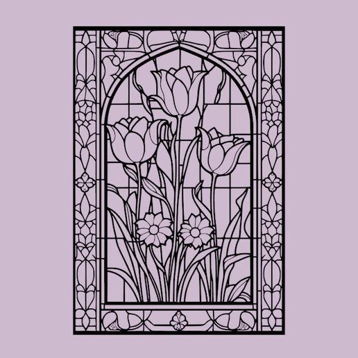 Tulips from Holland - 3D model önizlemesi