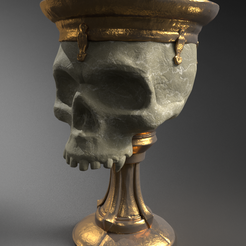 Chalice-cam_studio_black_soft_light_02_up_right.png STL-Datei Skull Chalice STL 3D-Druckmodell・3D-Druck-Idee zum Herunterladen