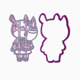 DADFAEGA.png STL file MERINGUE - COOKIE CUTTER / ANIMAL CROSSING・3D printer model to download