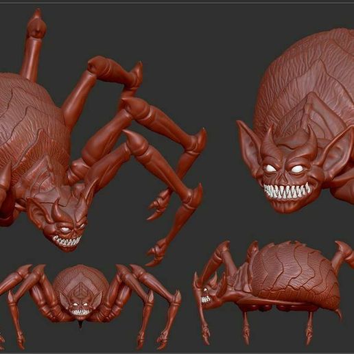 🕷️ Demon Spider・Free 3D File for ・Cults