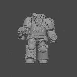 11.jpg Fichier STL Chonky Truescale Armor squad bodies & legs・Design à télécharger et à imprimer en 3D