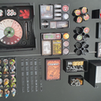 all-components.png The Walking Dead Here's Negan boardgame organizer EN-ENG