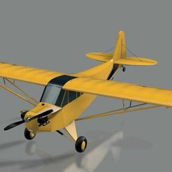 j-3updated.jpg Archivo STL gratis J-3 Cub・Objeto de impresión 3D para descargar
