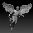 01.jpg Guardian Angel Figurine – Classical Flying Angel Statue | High Detail 3D Printable STL File
