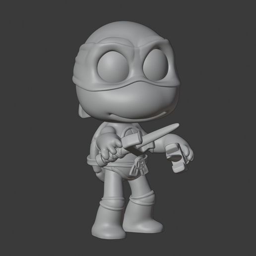 RAPHAEL - NINJA TURTLES - 3D model önizlemesi