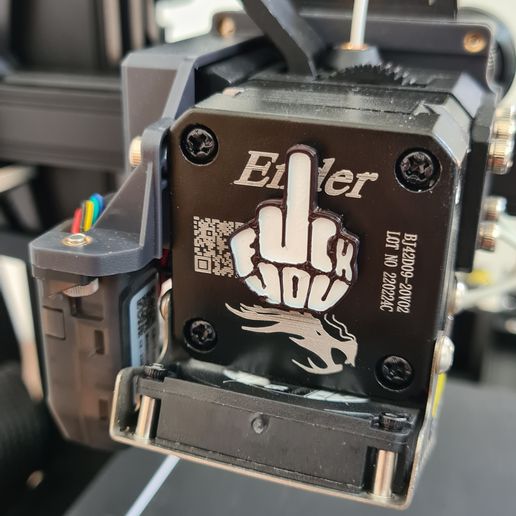 Finger Deco Sprite - Ender 3 S1 3D model