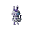 LabubuFreezer80001.png Labubu Freezer – Figura STL Fan Art para Impresión 3D