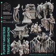 18-April-2021.jpg Puppet Masters Show - 12 Model Value Pack - D&D miniatures - PRESUPPORTED - 32mm scale