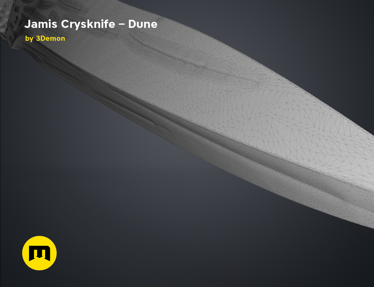 Crysknife-Jamis-Wireframe-1.png Download file Jamis Crysknife - Dune • 3D printable design, 3D-mon