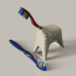 itinerancia128.jpg Toothbrush holder (Giraffe)