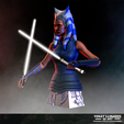 4.png Jedi Ahsoka Tano Star Wars Bust