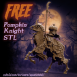 free-pumpkinknight.png Pumpkin Knight - FREE Halloween Gift!