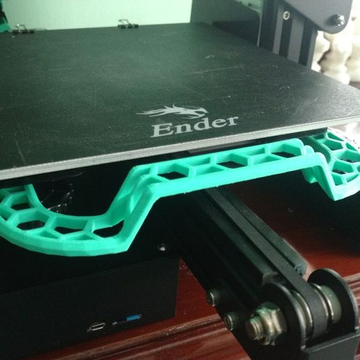 Download STL file Bed Handle Ender 3 • 3D print model ・ Cults