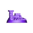 base4_SubTool1.stl 6 Textured bases - Antic ruins - 32mm - set 2