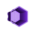 all-in-one.stl Bonsai Pot - Hexagonal Cascade 3D Model