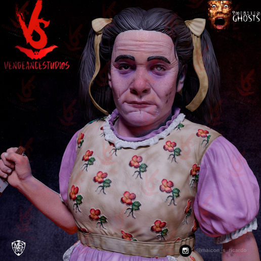 👻 The Dire Mother 13 Ghost movie・ 3D File for 3D printing・Cults