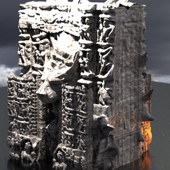 vi.1399.png OBJ file Babylonian Ancient Stone 7・Design to download and 3D print