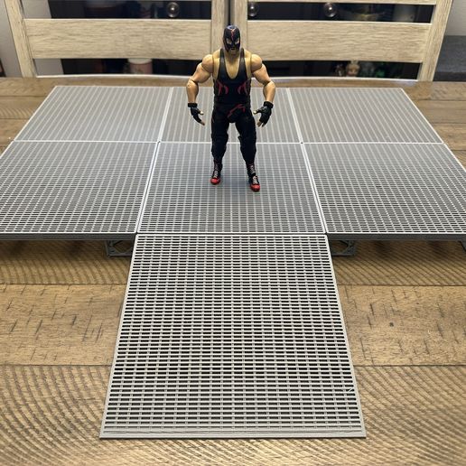 🤼 Stage and Ramp Modular Models: 1:12 Scale with Clips・ STL File for 3D ...
