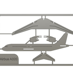 airbus_card_join2_v1_pic4.png Airbus A320 Model Airplane Flat Card