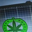 348357228_658227939650758_7463504635793638347_n.jpg Cannabis leaf Ornament / Magnet / Wall decor / 420 leaf / MaryJane leaf wall decor