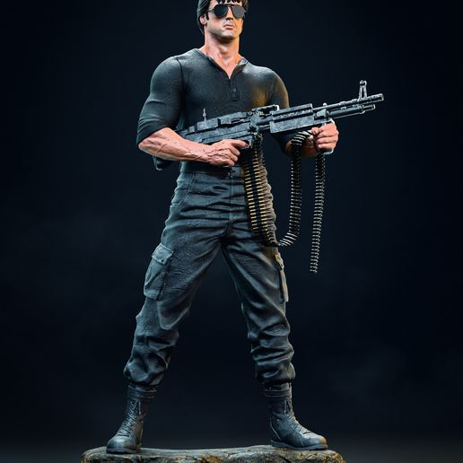 John Rambo incl. base