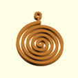 Spirale.png STL-Datei Spiral Christmas ornament kostenlos herunterladen • 3D-Druck-Modell, boncri