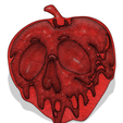 Manzana-Calavera2.png 3D Skull Caramelized Apple: The Delicious and Spooky Halloween Candy for Your Printer