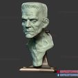 Frankenstein_monster_sculpture_3d_print_file_02.jpg Frankenstein Monster Sculpture Bust STL File - Frankenstein Bust