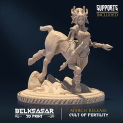 01.png Archivo STL Midday Cervitaur C・Modelo de impresión 3D para descargar