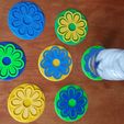 flower coasters.jpg Flower Coasters for Mother's Day
